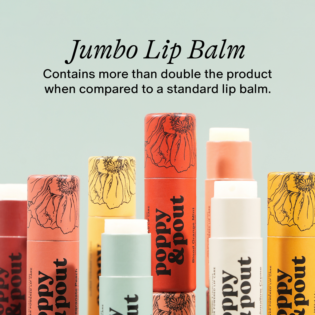 Buttercream Birthday Cake Flavored Lip Balm in Wild Honey