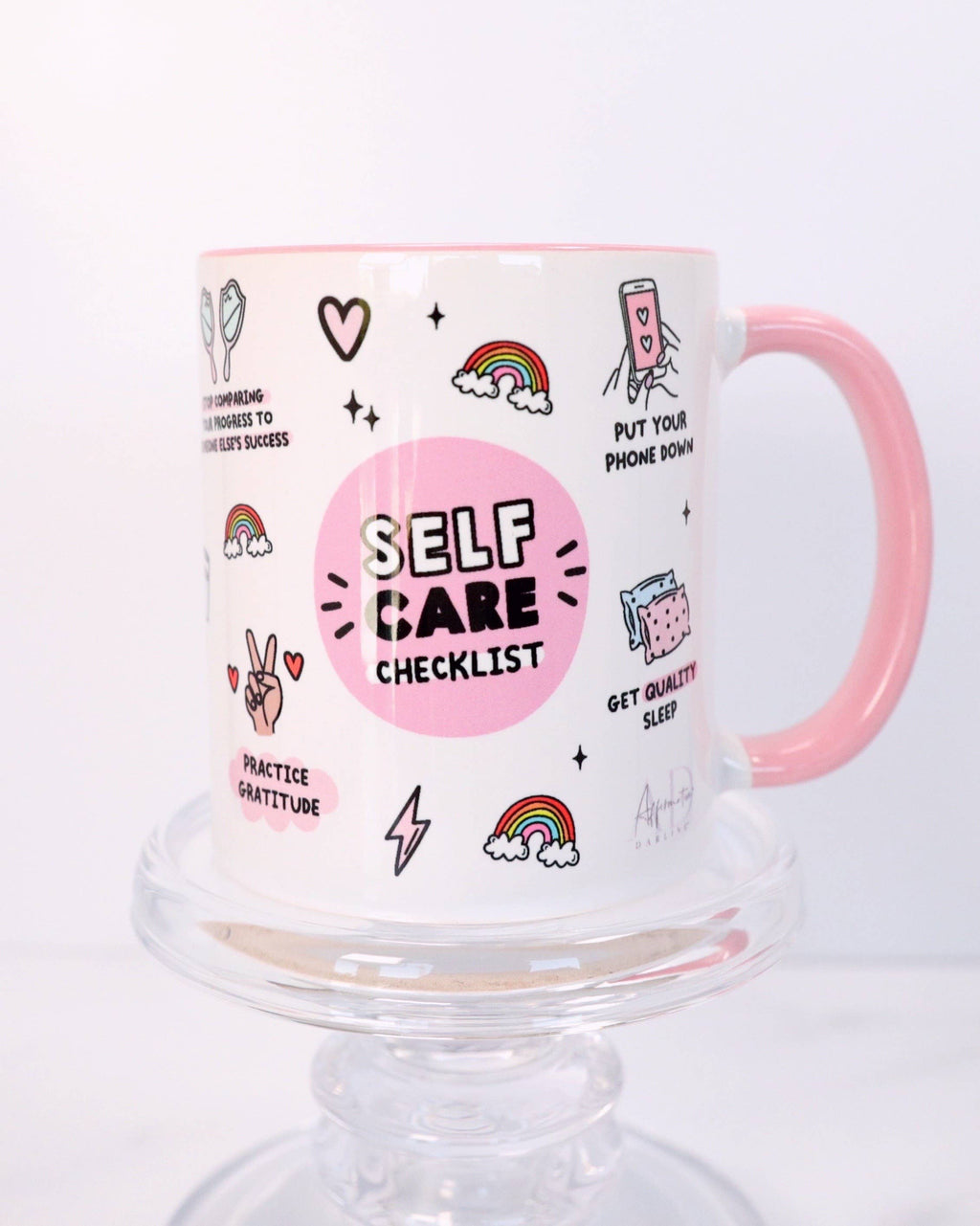 Self-Care Checklist Mug