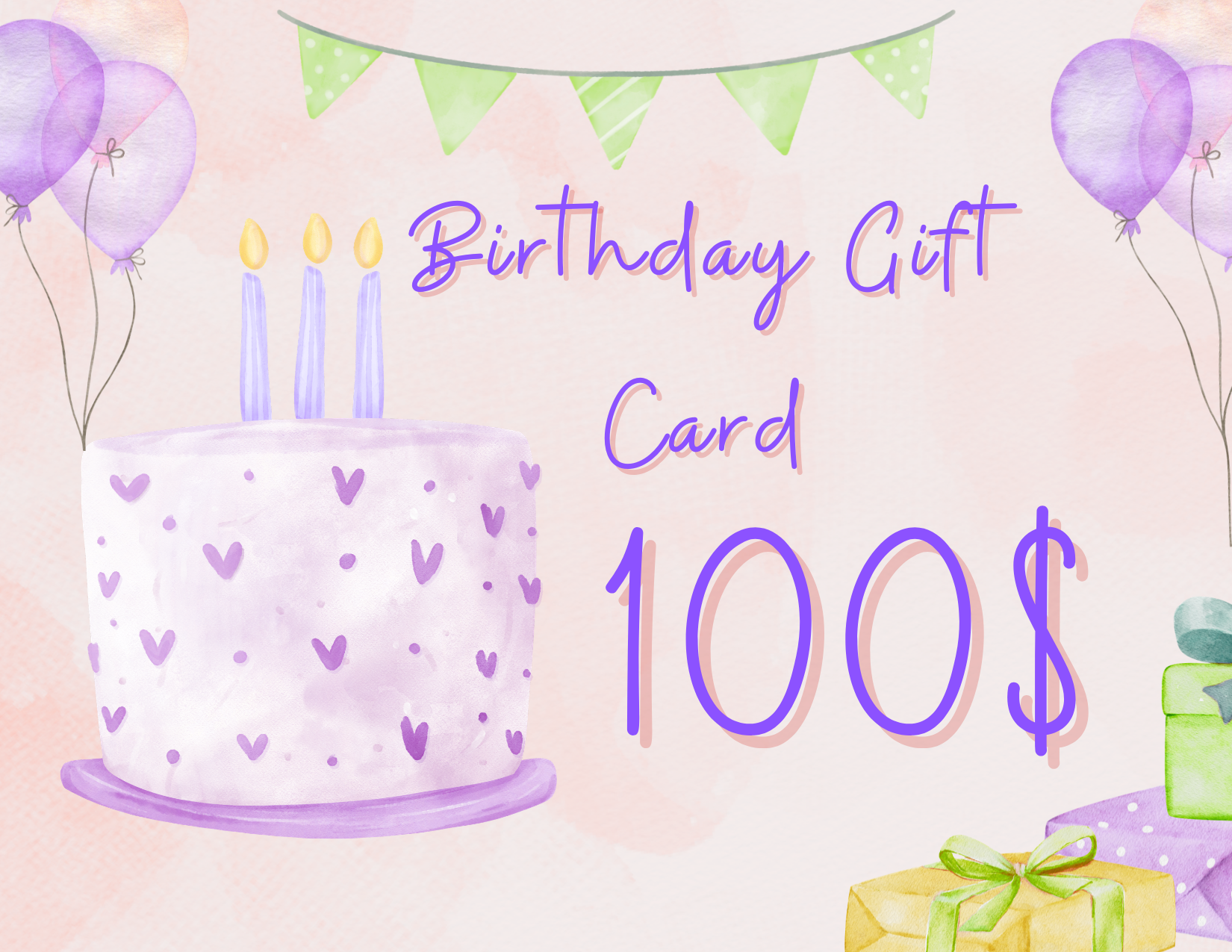Happy Birthday - Digital Gift Cards