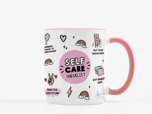 Self-Care Checklist Mug