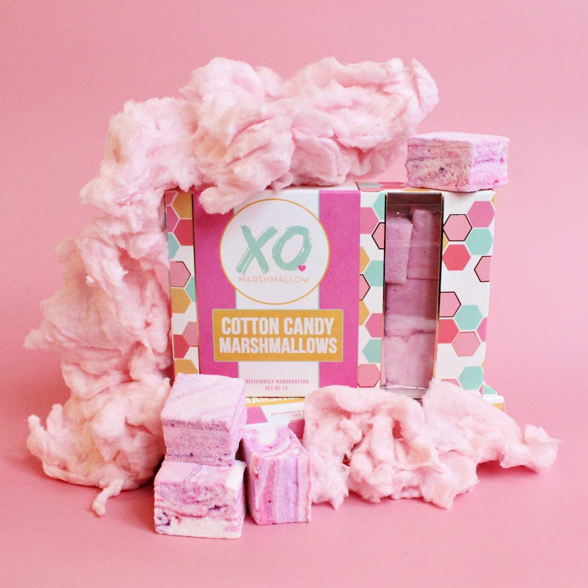 Cotton Candy Marshmallows / Dye Free / Gluten & Dairy Free