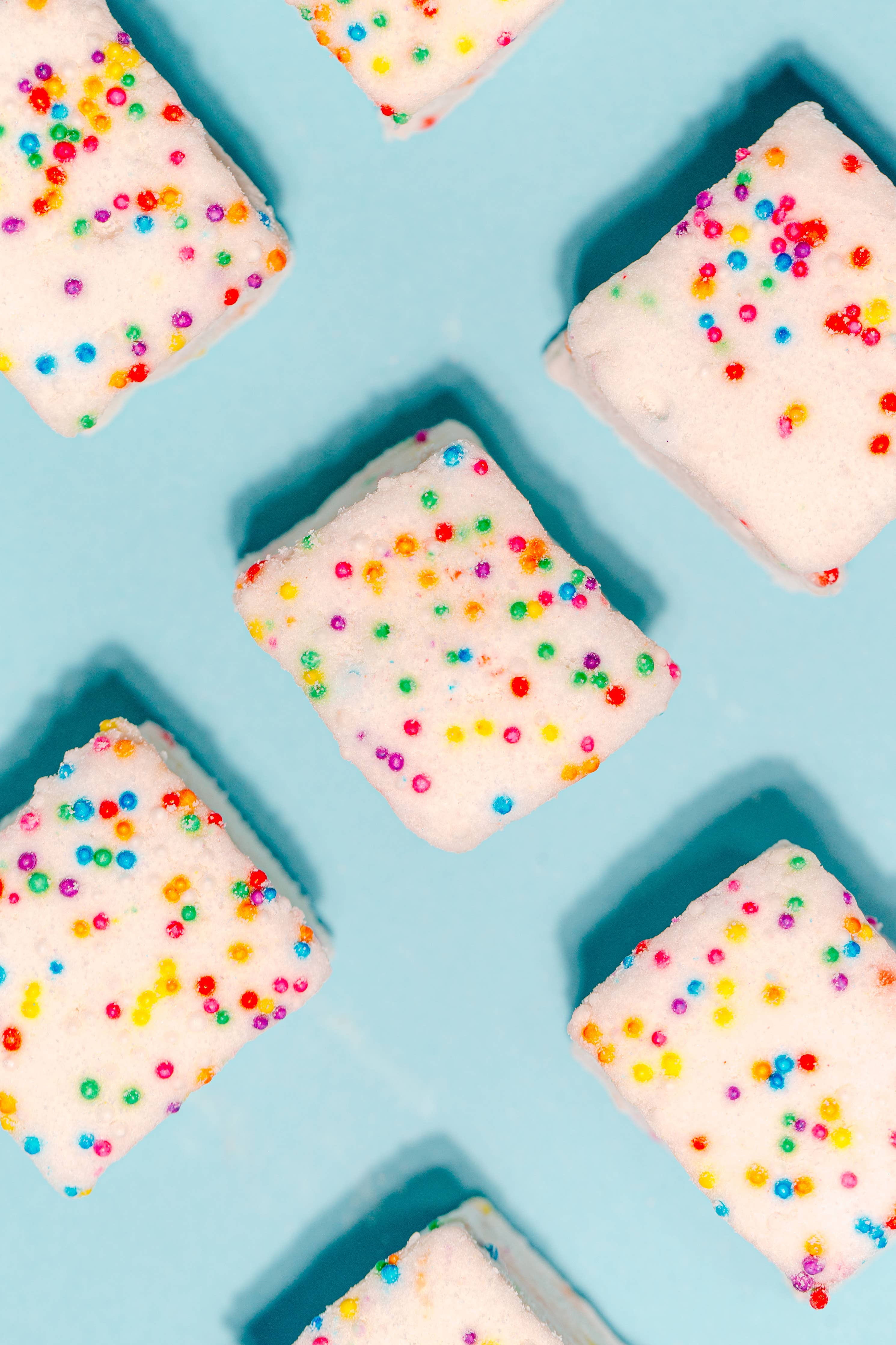 Funfetti Marshmallows / Gluten Free / Peanut Free / Dye Free