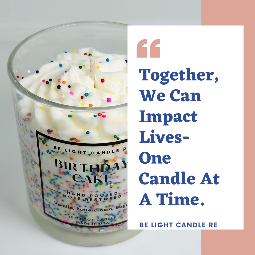 Birthday Cake, Scented Soy Candle 12 oz