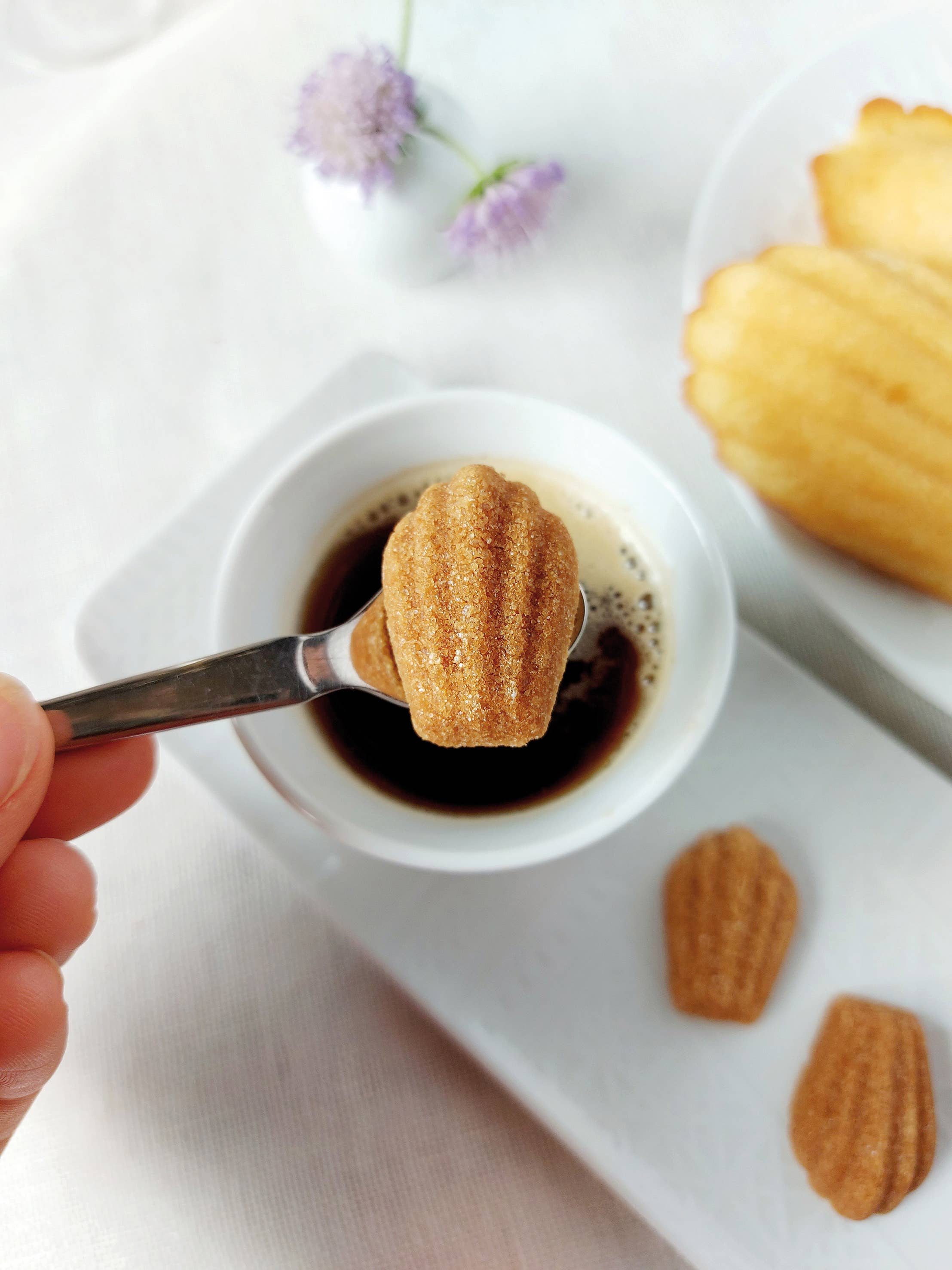 Brown Sugar Madeleines