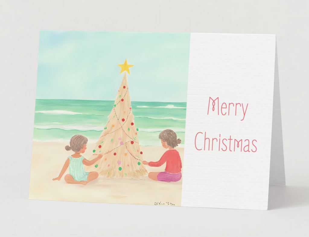 A Coastal Christmas Card Collection: Christmas Magic Where The Ocean Meets The Shore