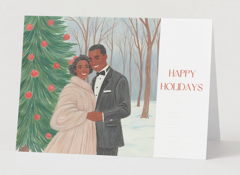 A Black Christmas Card Collection (Set of 17)