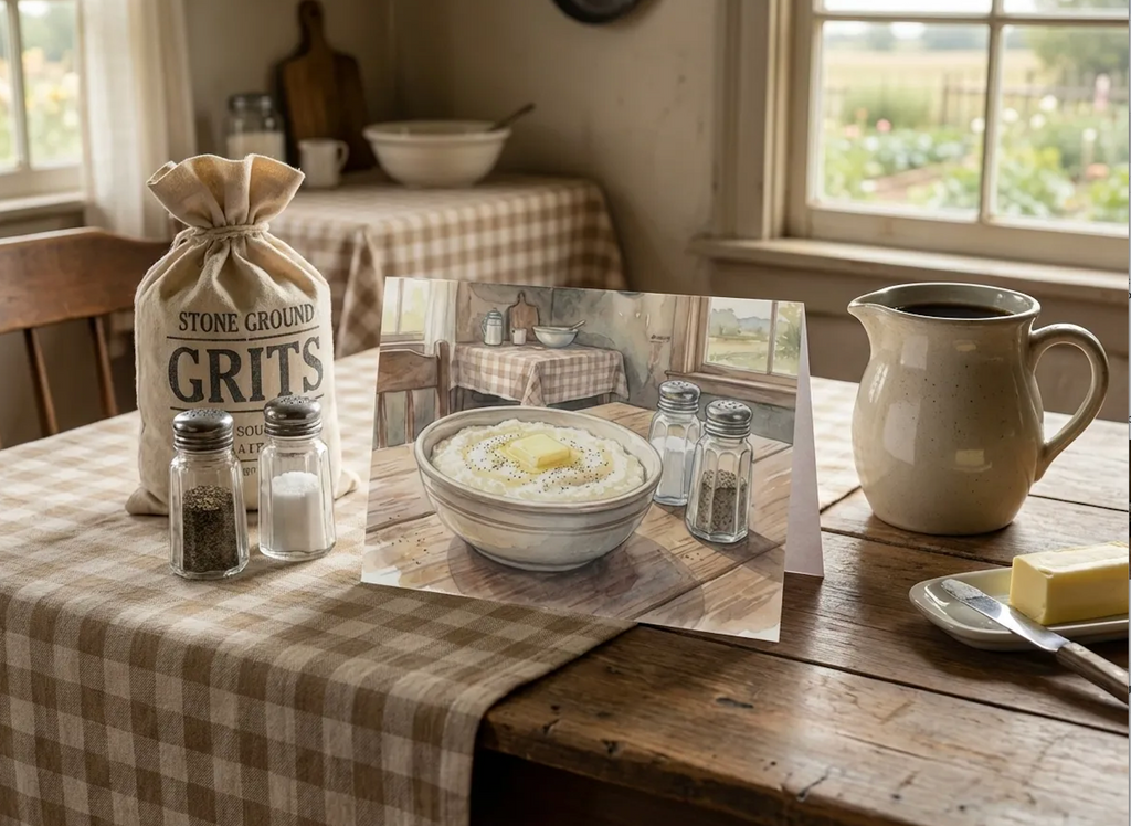 A Southern Breakfast - A Bowl Of Comfort (Grits)