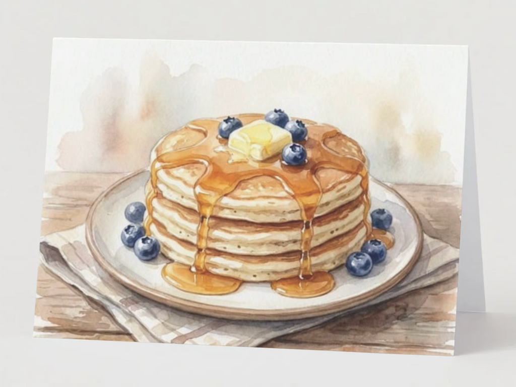 A Southern Breakfast - A Stack Of Cozy (Pancakes)