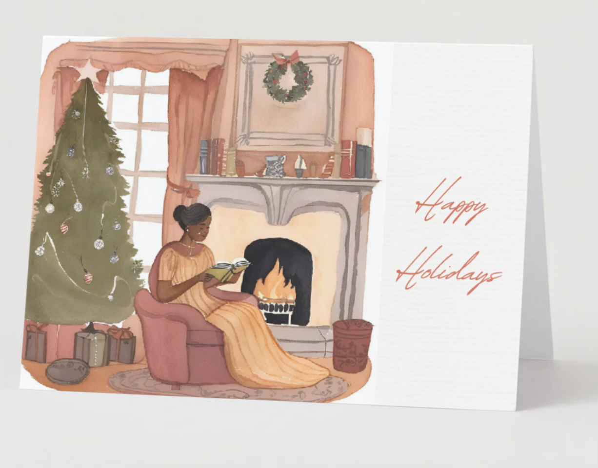 A Black Christmas Card Collection (Set of 17)