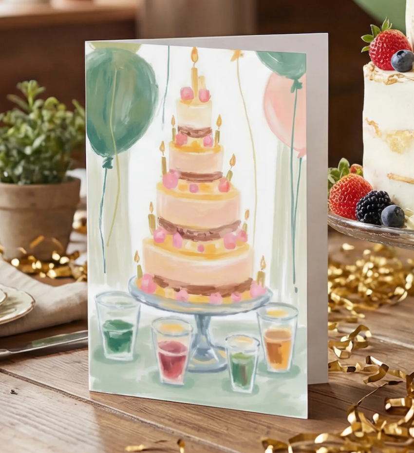 Buttercream Dreams Birthday Card Collection (Set of 6)