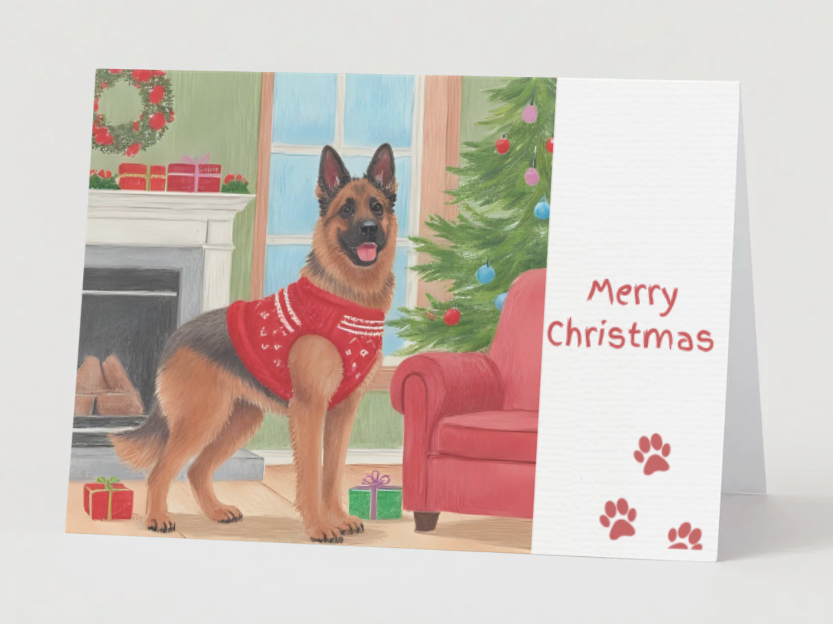 Have A German Shepherd Christmas Card Collection: To Your Most Loyal Friend This Christmas
