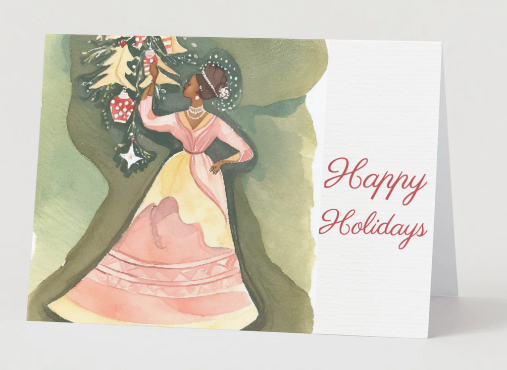 A Black Christmas Card Collection (Set of 17)