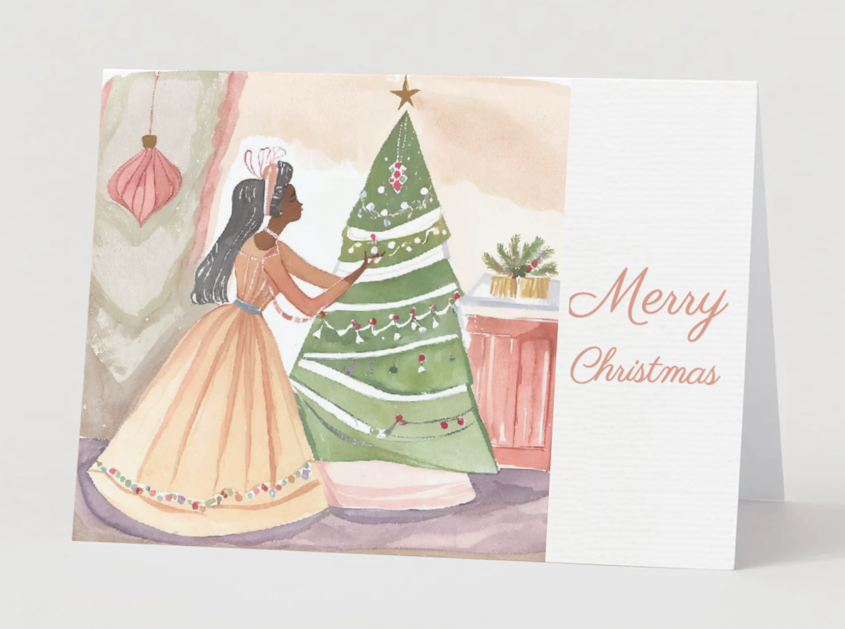 A Black Christmas Card Collection (Set of 17)