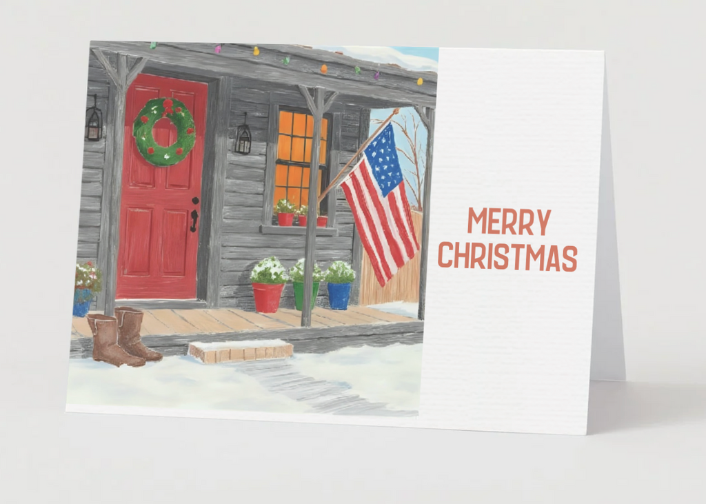 A Heartland Christmas Card Collection (Set of 4.)