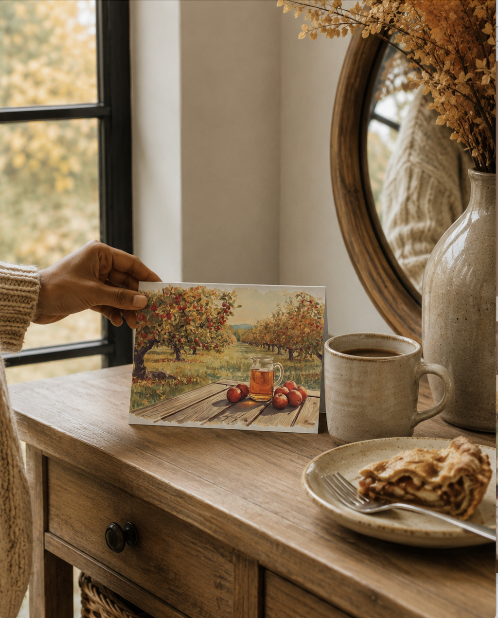 It's Apple Season Greeting Card Collection