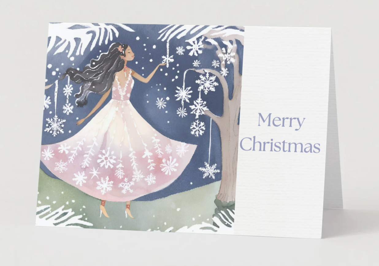 Snowflake Skies Christmas Card Collection: Celebrating The Magic Of Snowflakes