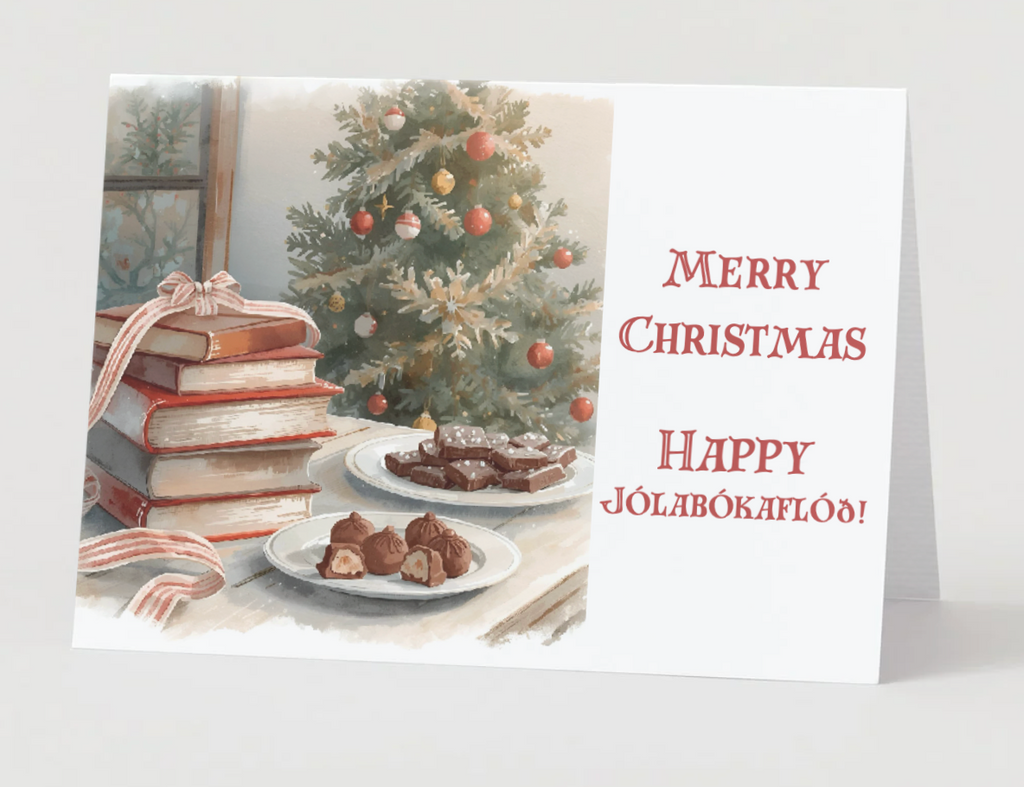 The Sweetest Christmas Eve Card Collection (Jolabokaflod) (Set of 3)