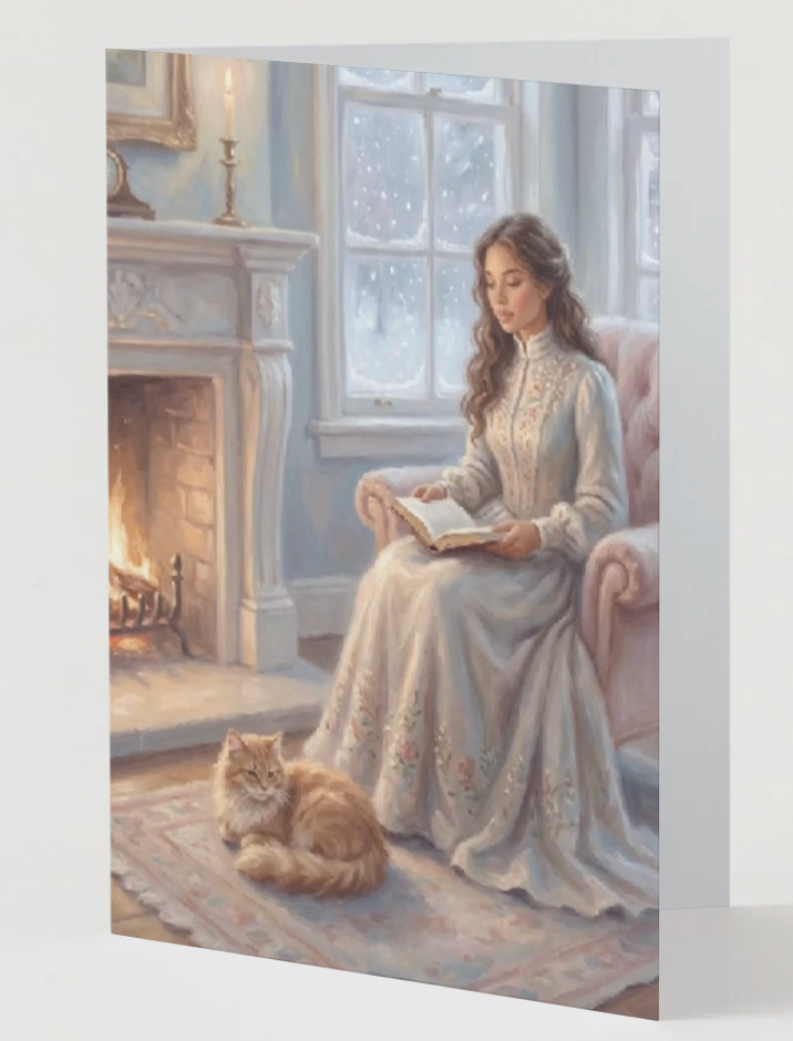 A Victorian Reading Room: A Moment Of Repose