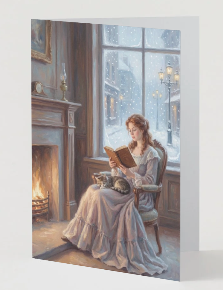 A Victorian Reading Room: In Solitude