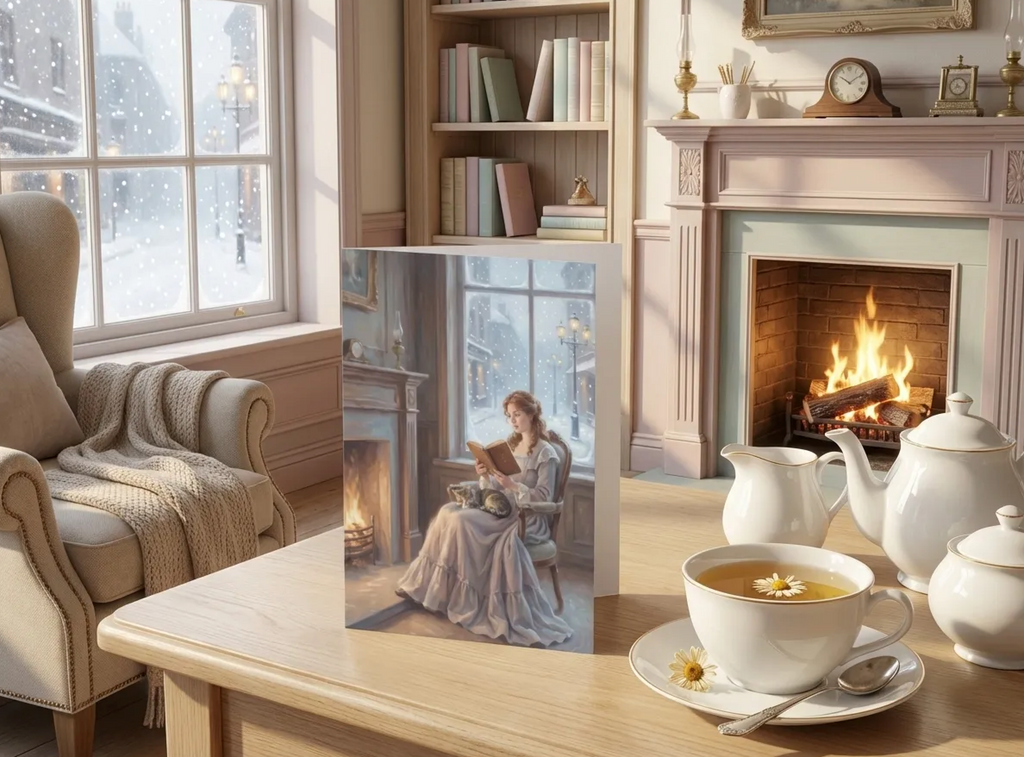 A Victorian Reading Room: In Solitude