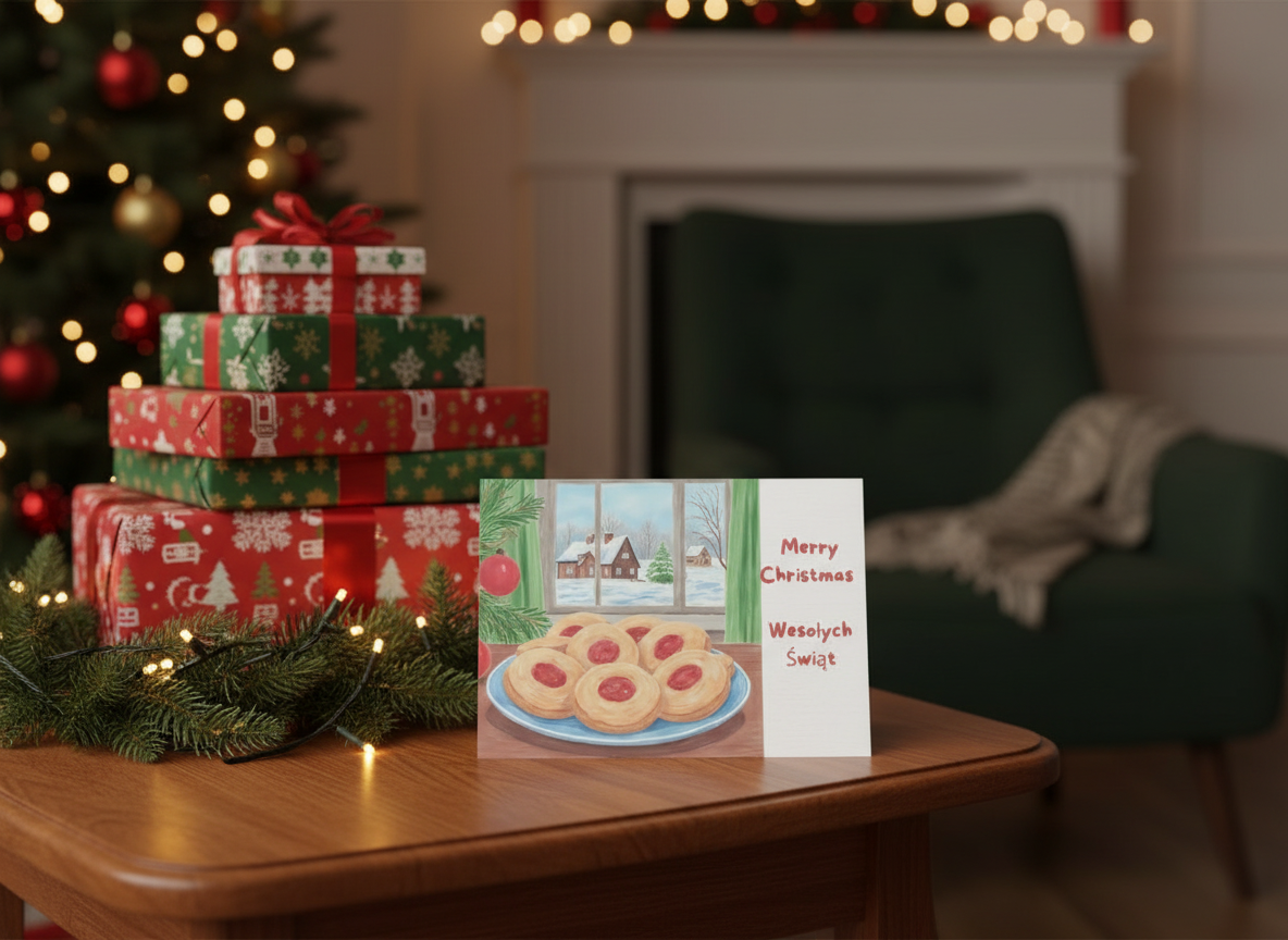 A Polish Christmas Card Collection: A Plate Of Cozy
