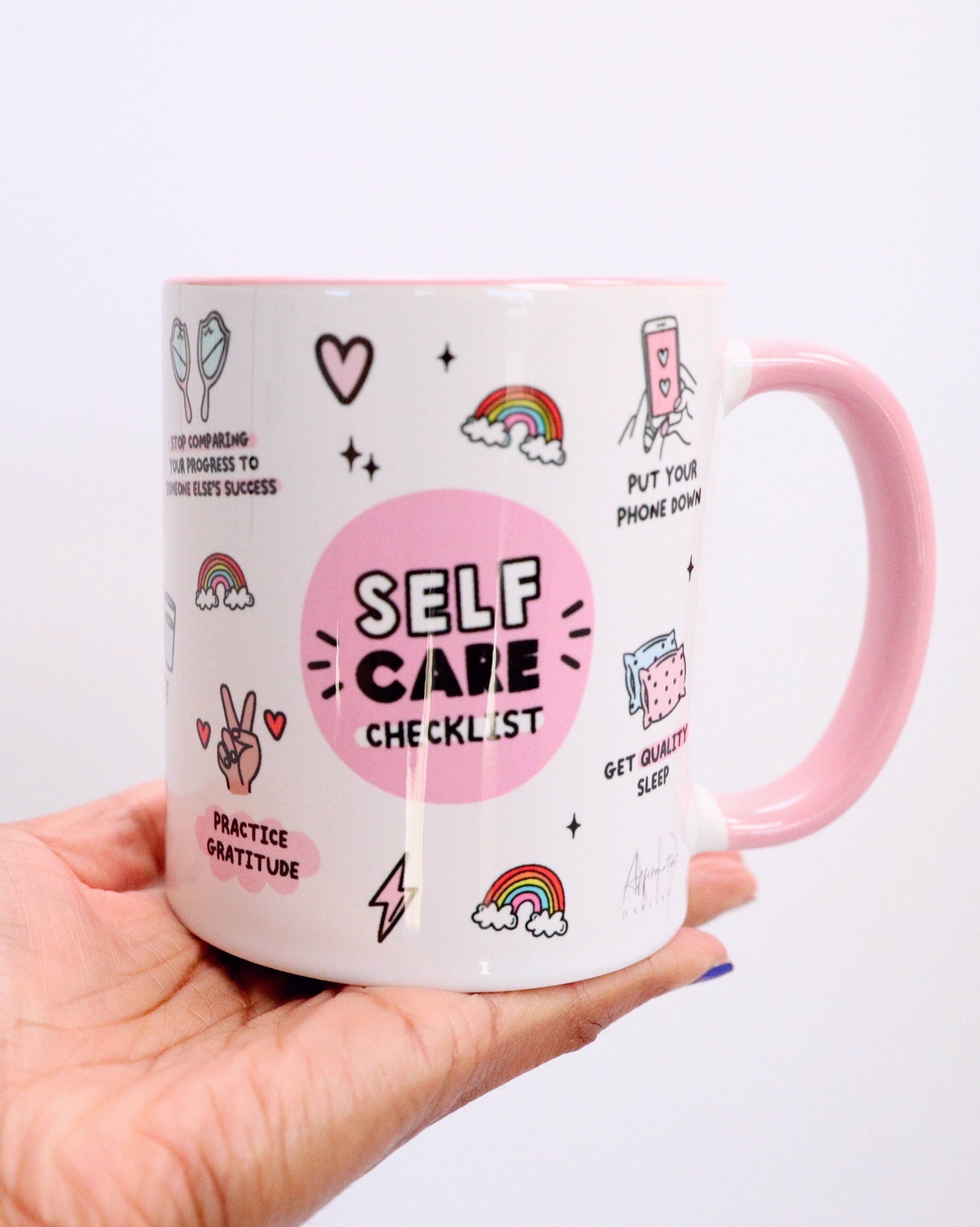 Self-Care Checklist Mug