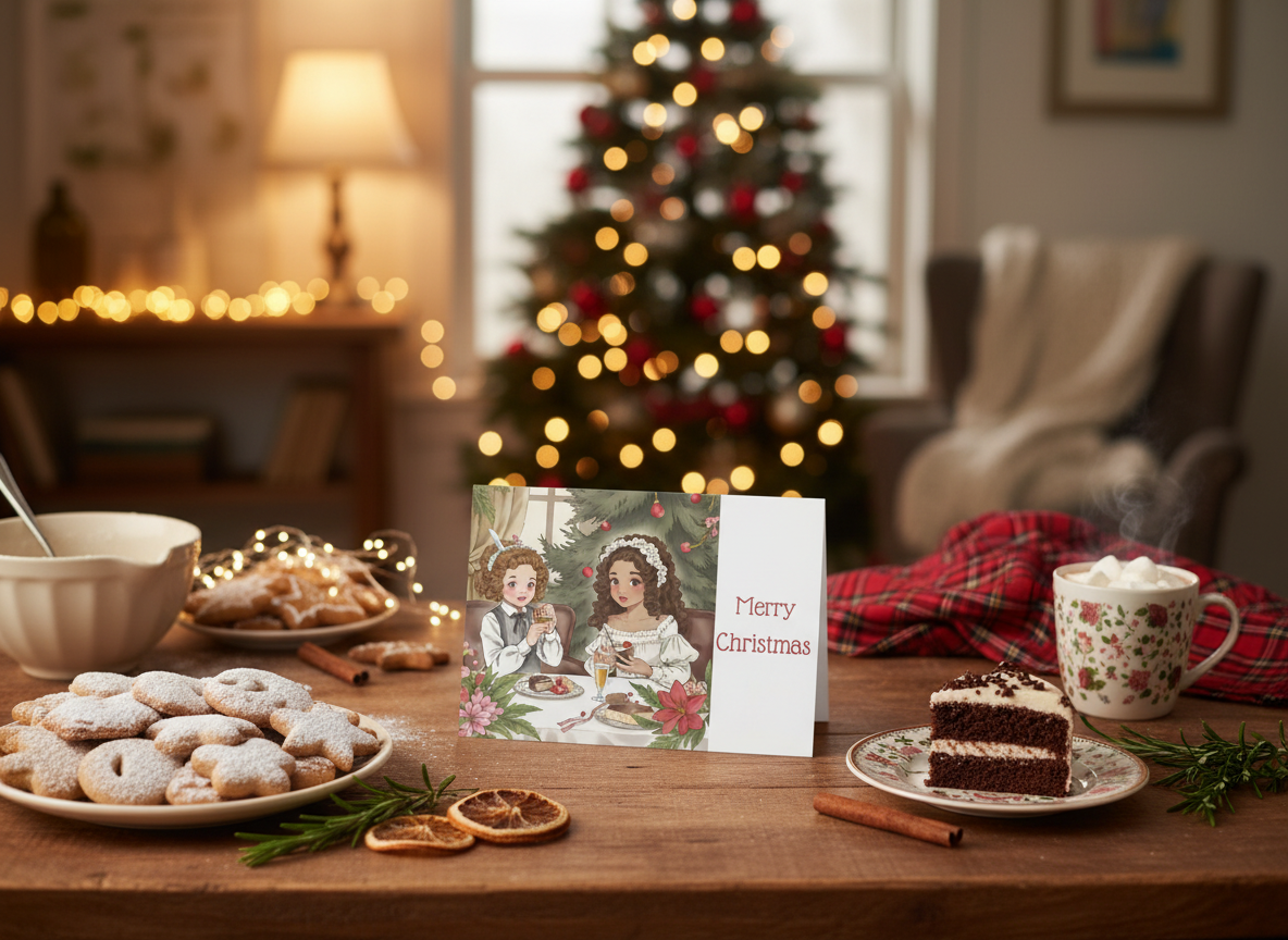 Dessert Between Friends card