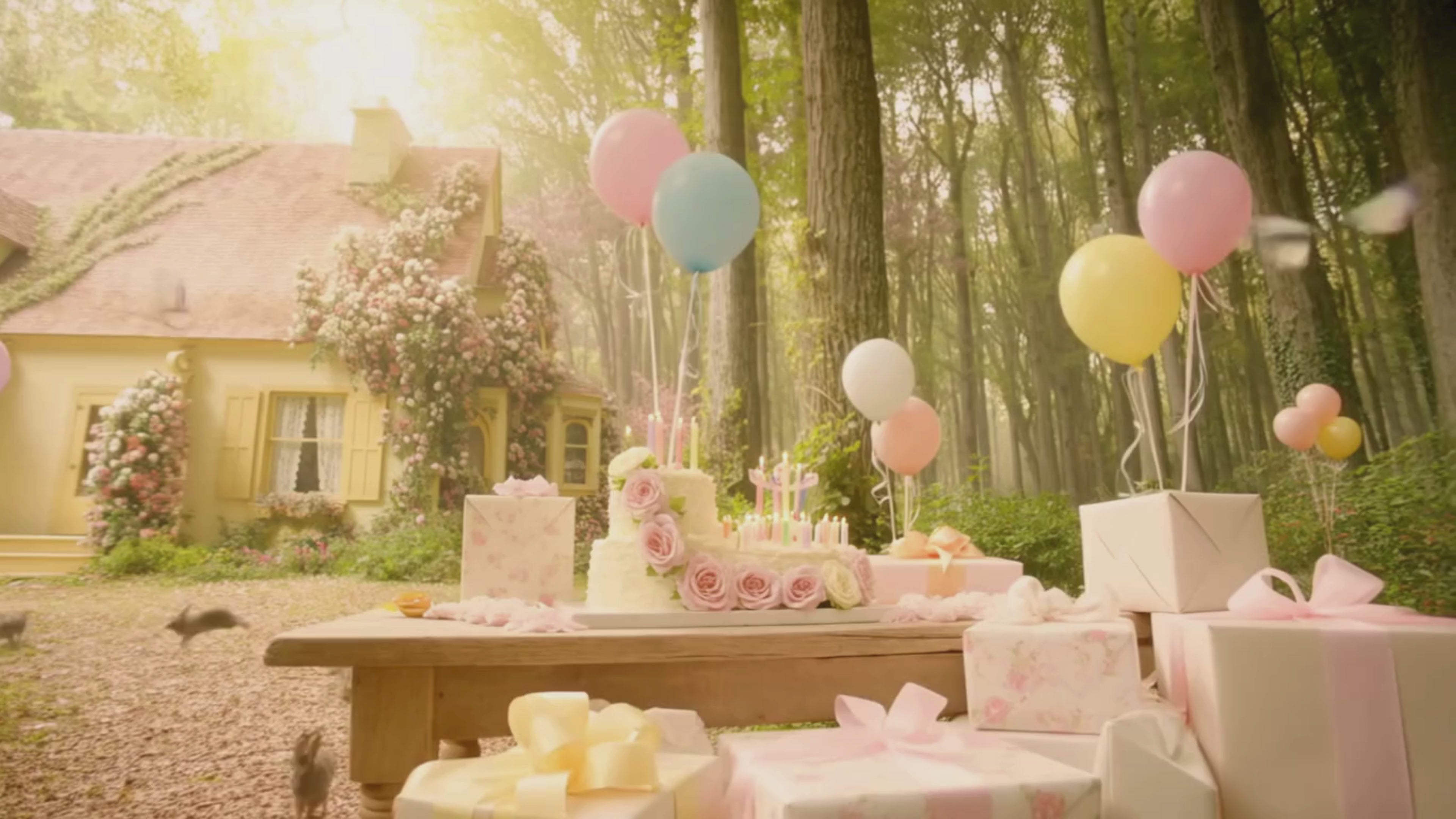 A Cottagecore Fantasy Birthday Card - Included With Gift Set