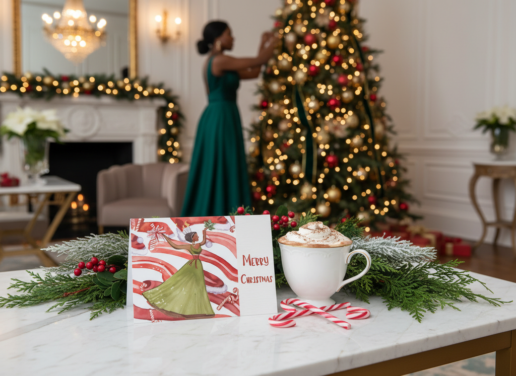 Ultra-Luxury Christmas Scene